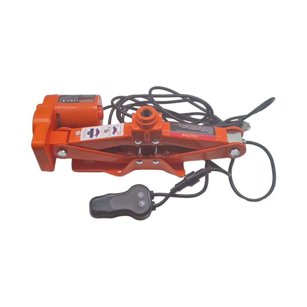 VEVOR Losange Elektroscherenwagenheber 3T 12V Autoheber mit Kurbel und Koffer Hubhöhe 130-370mm 170-420mm