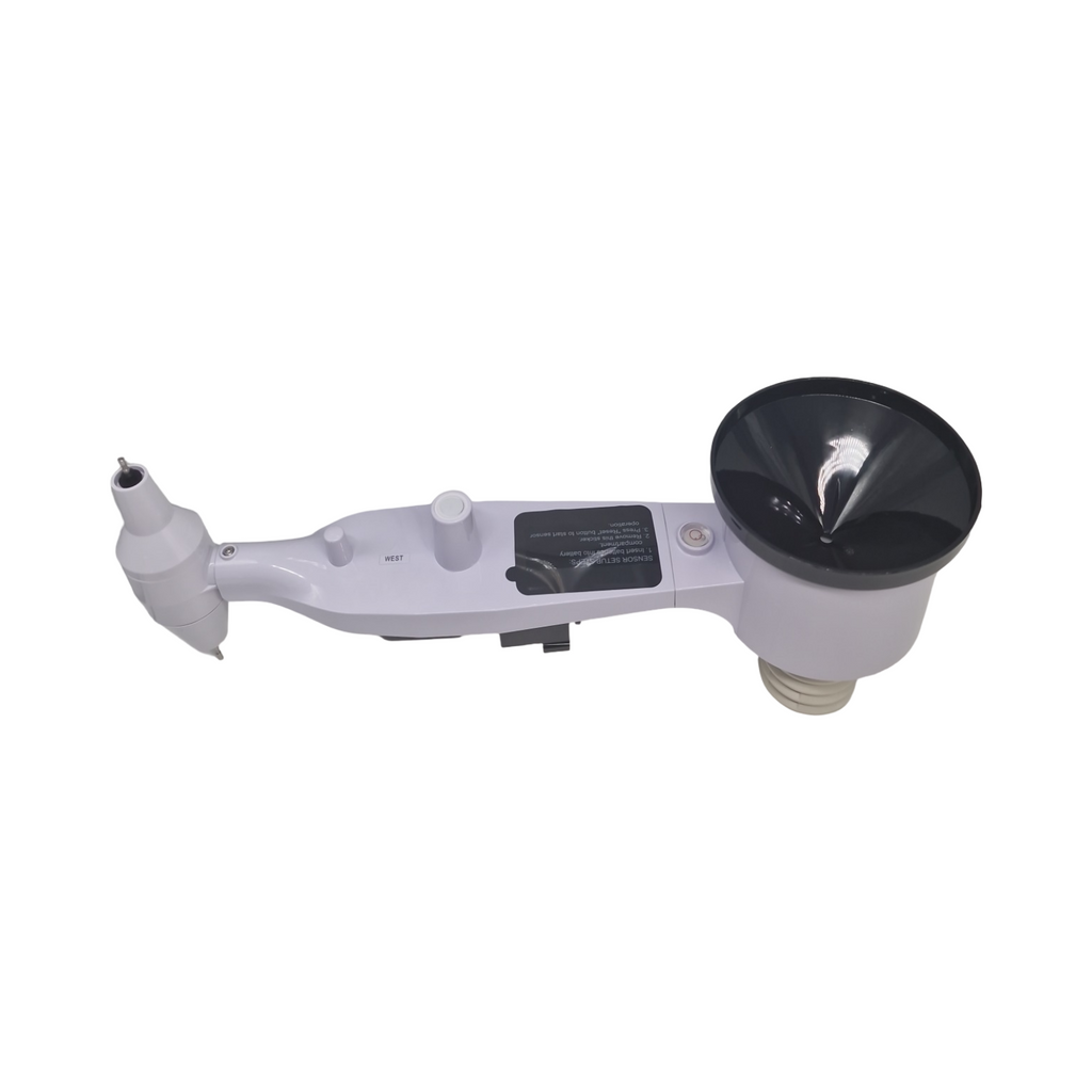 Ecowitt Wetterstation WLAN digital 7-in-1-Sensor solarbetrieben Farbdisplay für Innenbereich