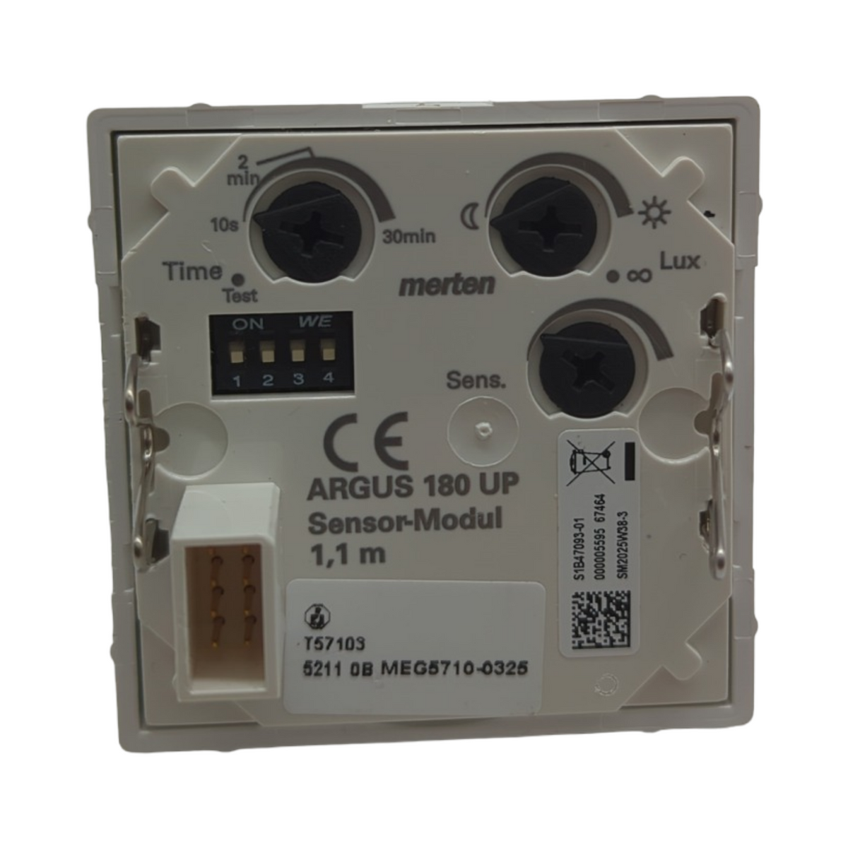 Schneider Electric Argus 180 UP Bewegungsmelder Sensor-Modul Innenbereich aktivweiss glänzend