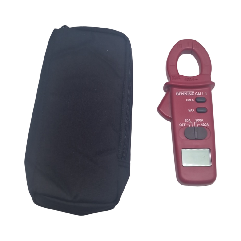 Benning CM 1-1 Stromzange digital 3 ½-stellige LCD-Anzeige AC 0.01 A - 400 A Zangenöffnung 30 mm