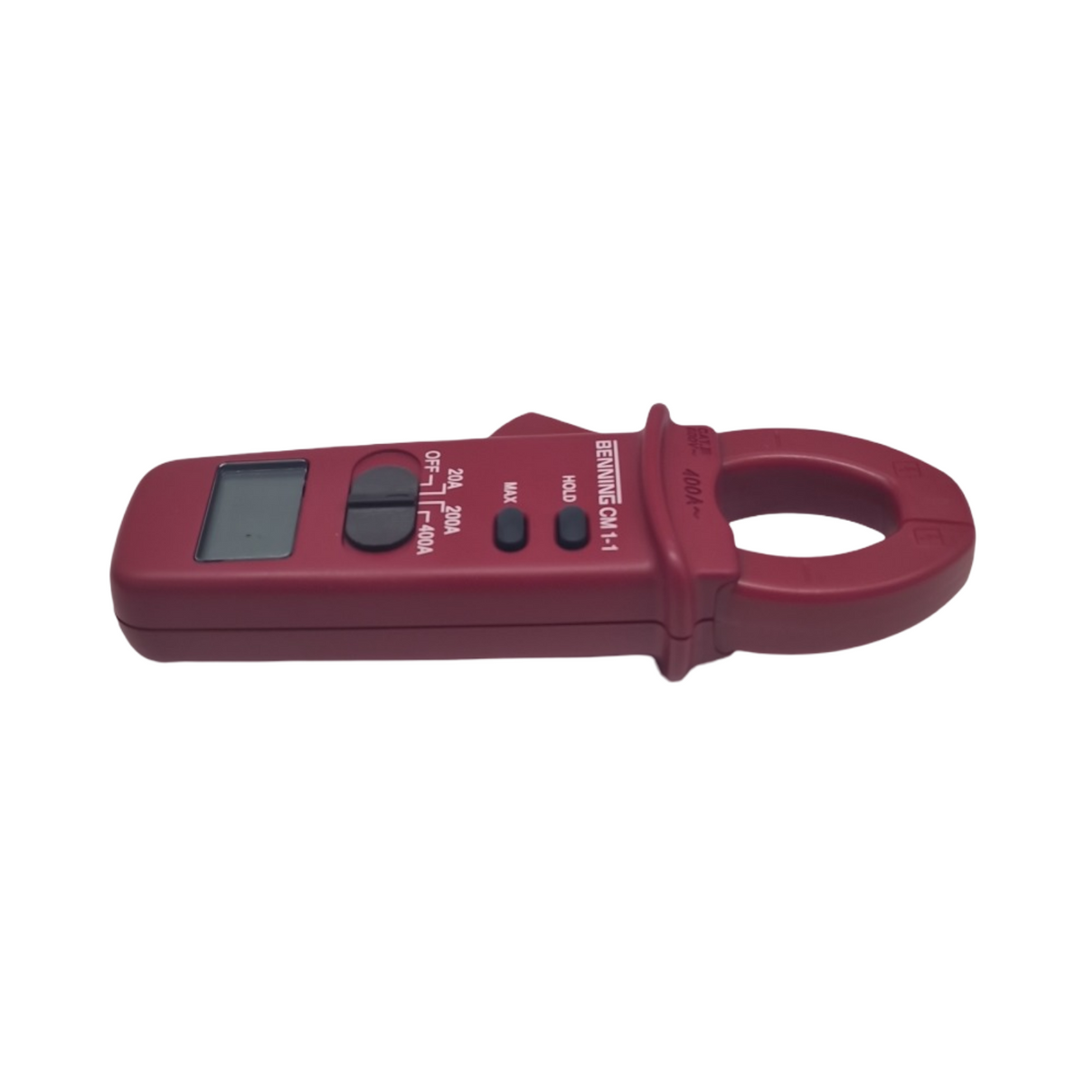 Benning CM 1-1 Stromzange digital 3 ½-stellige LCD-Anzeige AC 0.01 A - 400 A Zangenöffnung 30 mm