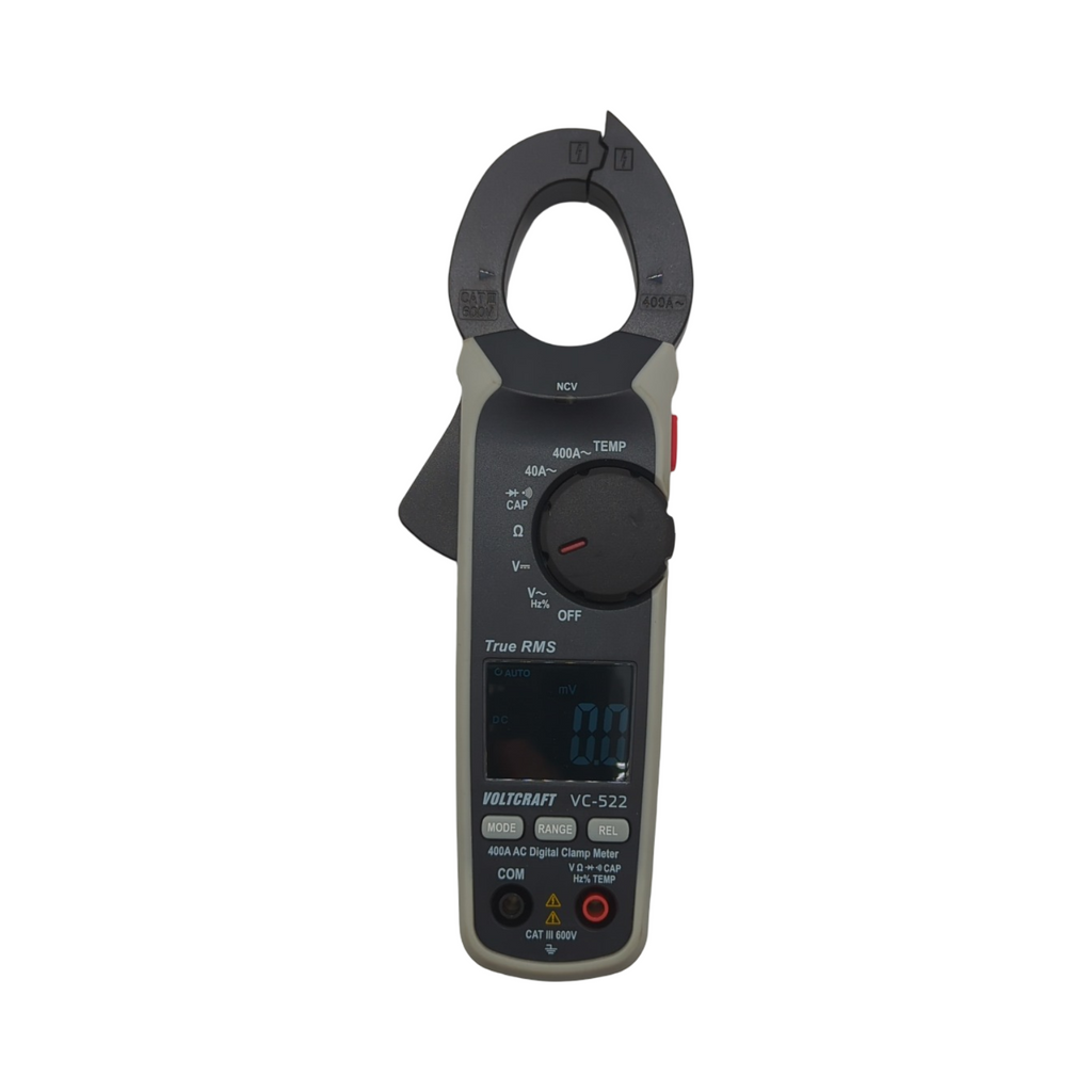 VOLTCRAFT VC-522 Stromzange digital 4000 Counts CAT III 600 V