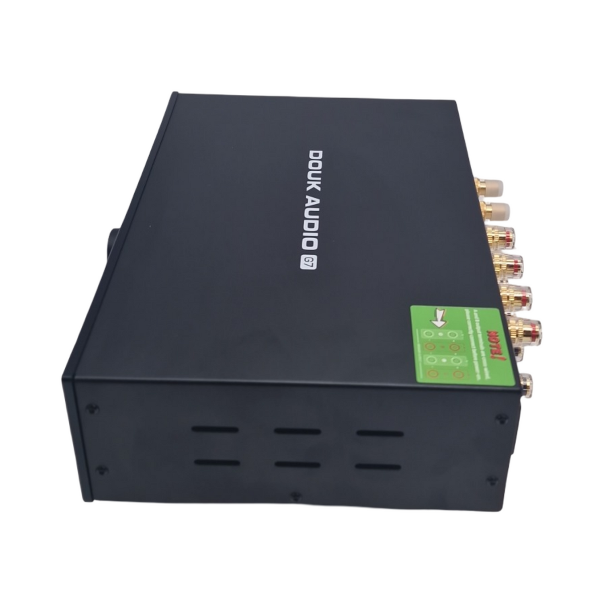 DoukAudio 600W Digitalverstärker 2/4-Kanal Lautsprecherwähler symmetrische XLR-Cinch-Eingänge Tonumgehung