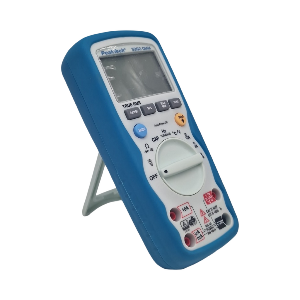 PeakTech P 3360 Digital Multimeter True RMS wasserdicht IP67 robustes Gehäuse 40000 Counts