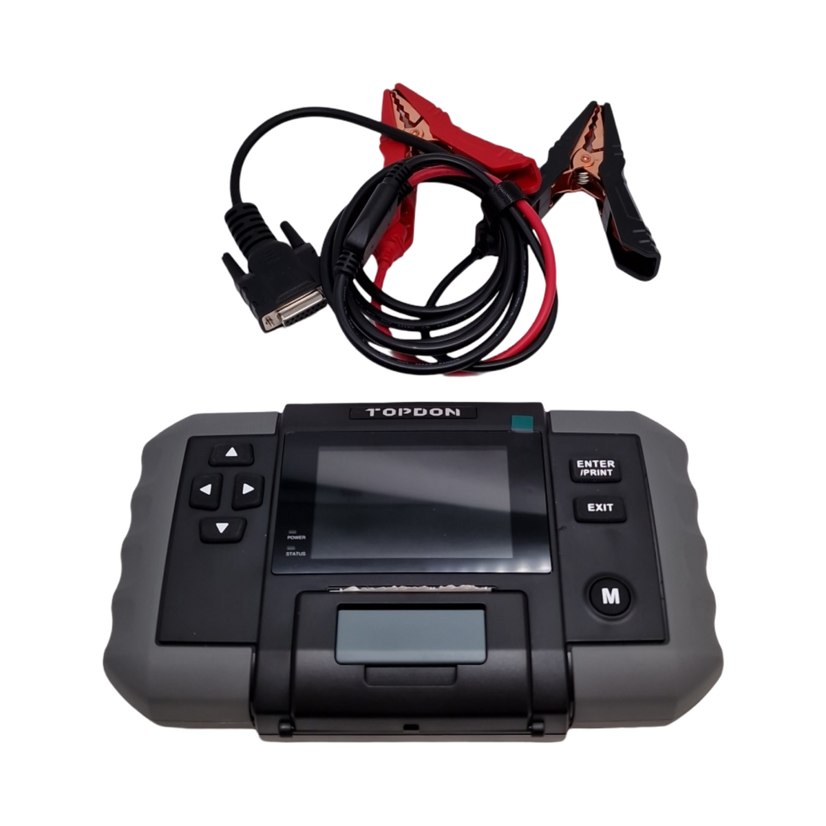 TOPDON BT600 Batterietester Auto 12V 24V mit Drucker 1,8m Kabel éc...