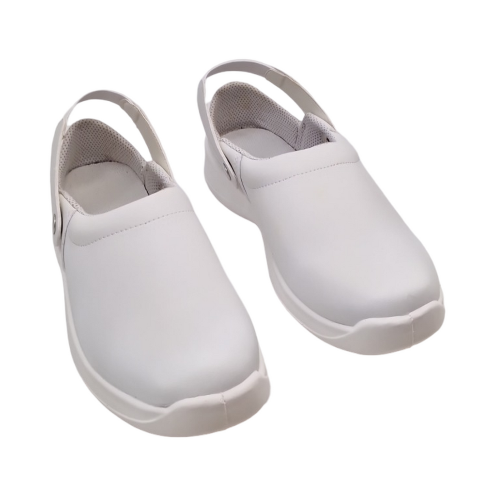 REPOSA Zoccoli Sanitari Clogs Damen Herren Microfaser Polyurethan Antirutsch Antistatik La