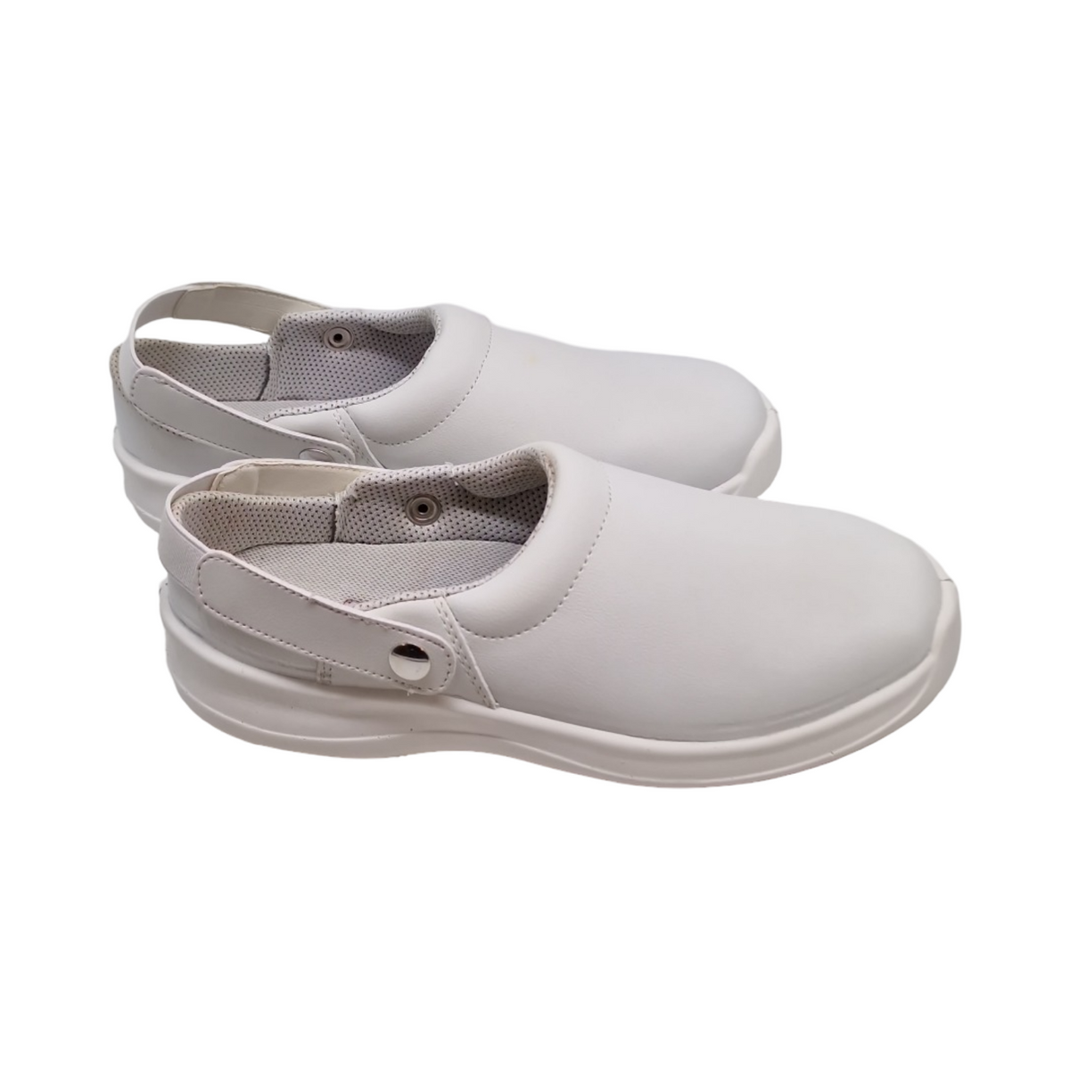 REPOSA Zoccoli Sanitari Clogs Damen Herren Microfaser Polyurethan Antirutsch Antistatik La