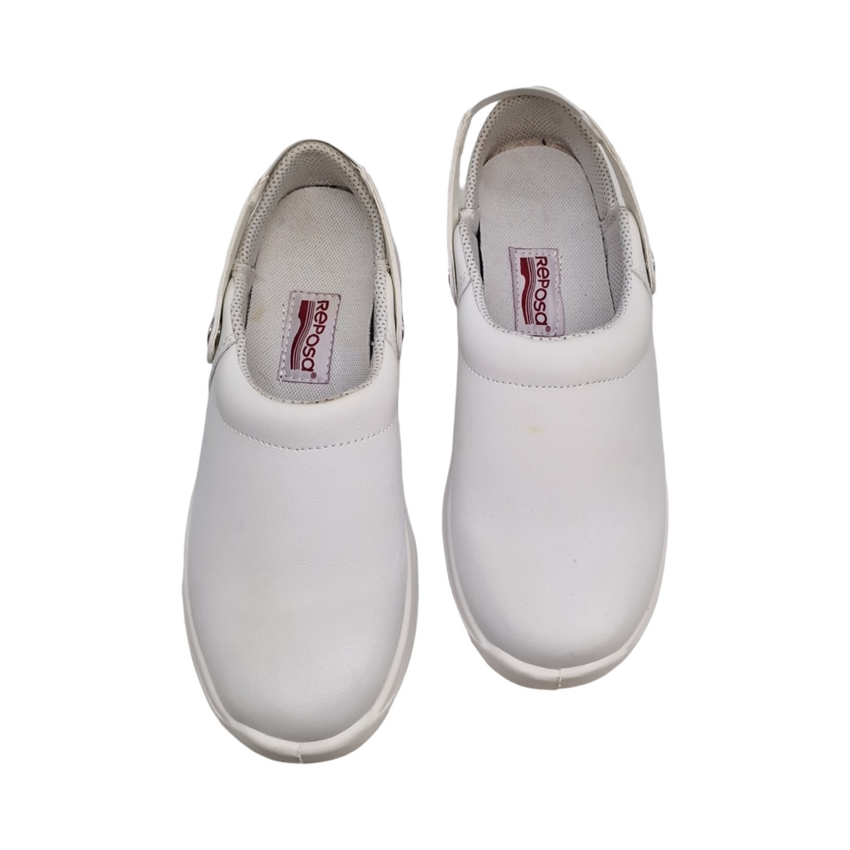 REPOSA Zoccoli Sanitari Clogs Damen Herren Microfaser Polyurethan Antirutsch Antistatik La