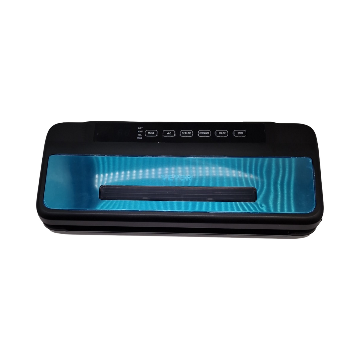 VEVOR Vakuumiergerät 80 Kpa 120 W Lebensmittel-Vakuumierer 7-in-1-Folienschweißgerät automatisches Luftversiegelungssystem mit integriertem Cu
