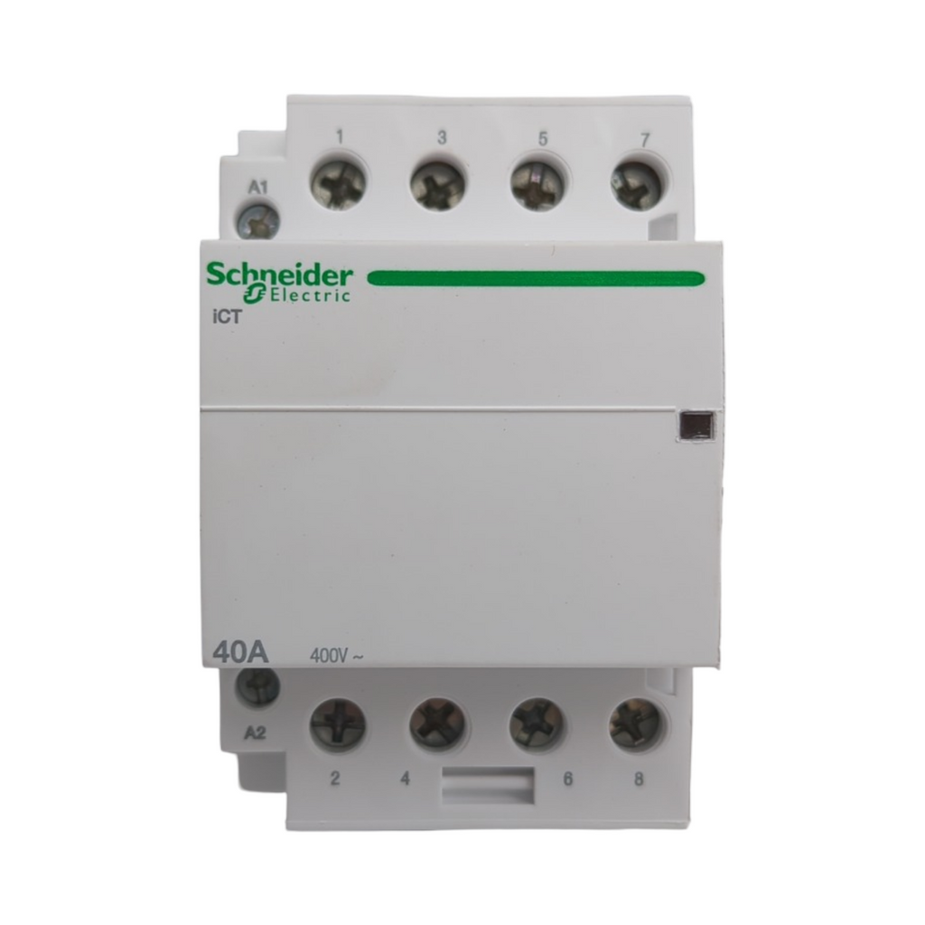 Schneider Electric Acti9 iCT Installationsschütz 40A 4 Schließer 220/240V 50Hz