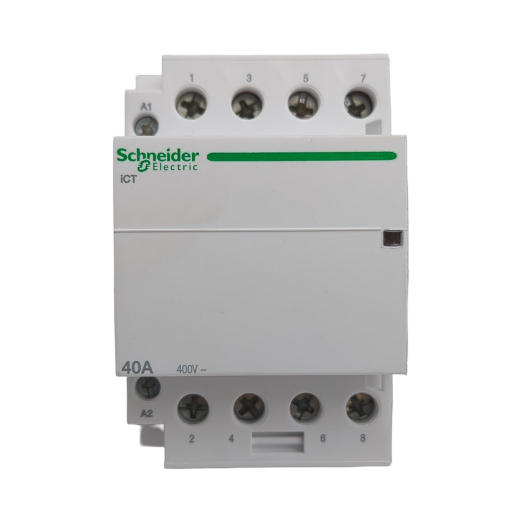 Schneider Electric Acti9 iCT Installationsschütz 40A 4 Schließer 220/240V 50Hz