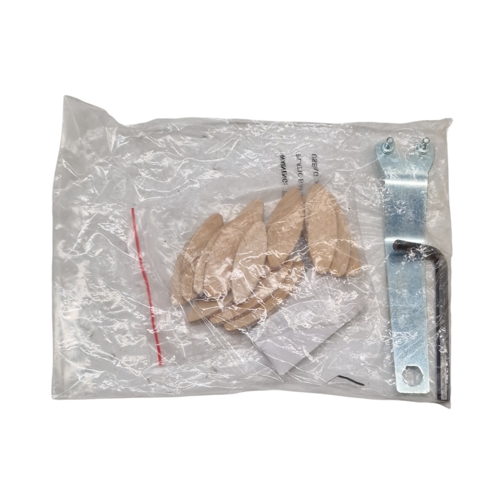 VEVOR Lamellenfräse 760W 5,9A 11600 U/min Positionierung 45 Grad mit Hartmetallklinge Holzlamellen Staubbeutel