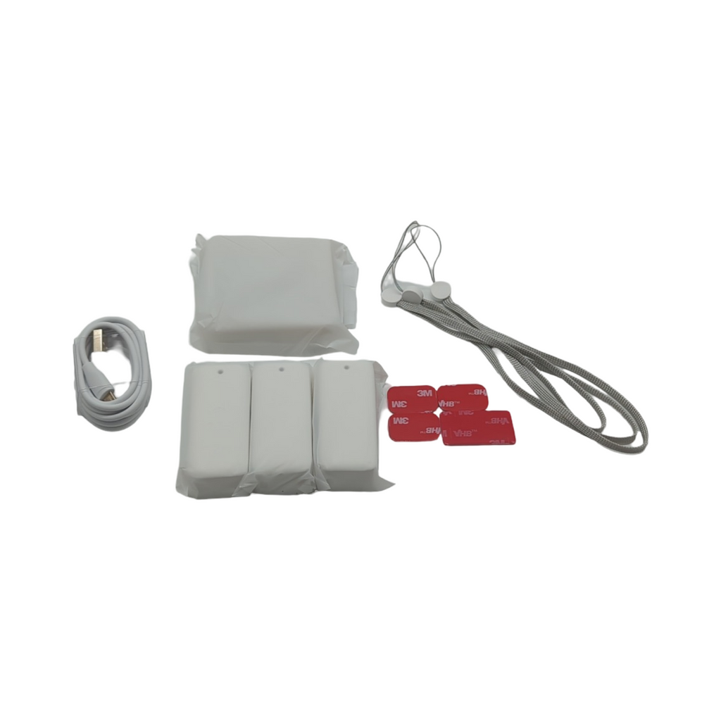 SwitchBot Hygrometer Thermometer Set 3er-Pack mit Hub Mini IP65 wasserdicht WLAN Temperatur- und Feuchtigkeitssensor Innen Außen