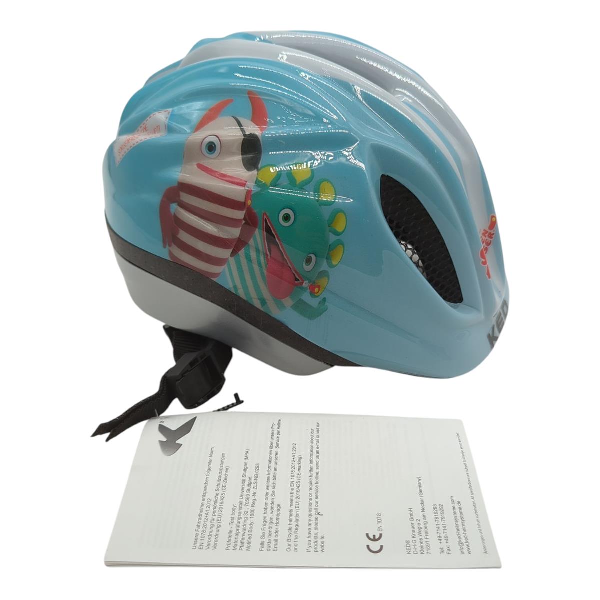 KED Kinder Meggy Originals Fahrradhelm Sorgenfresser Größe S 46–51 cm