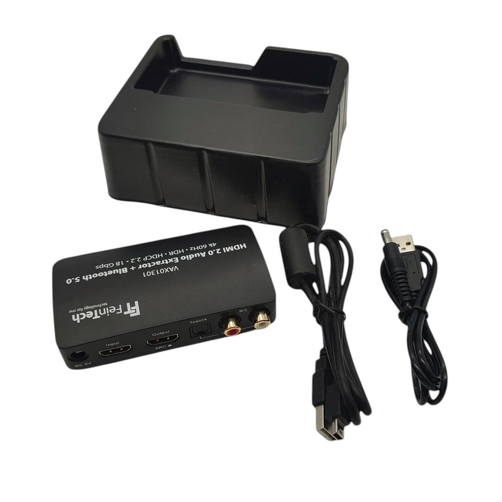 FeinTech VAX01301 HDMI Audio-Extractor Adapter Converter Splitter 5.1