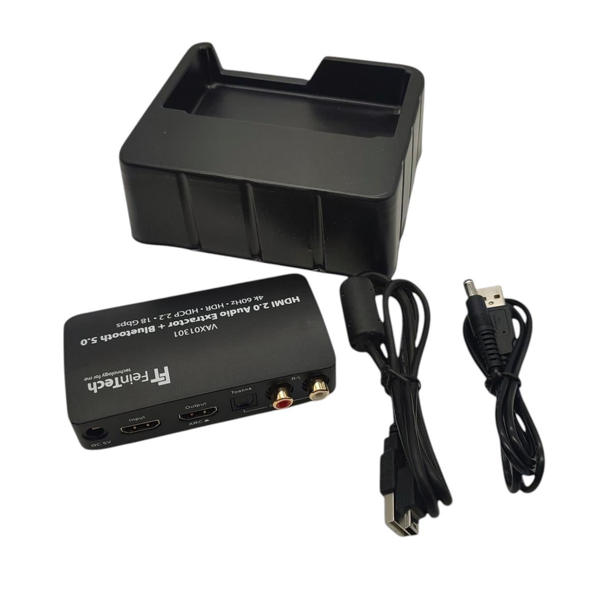 FeinTech VAX01301 HDMI Audio-Extractor Adapter Converter Splitter 5.1