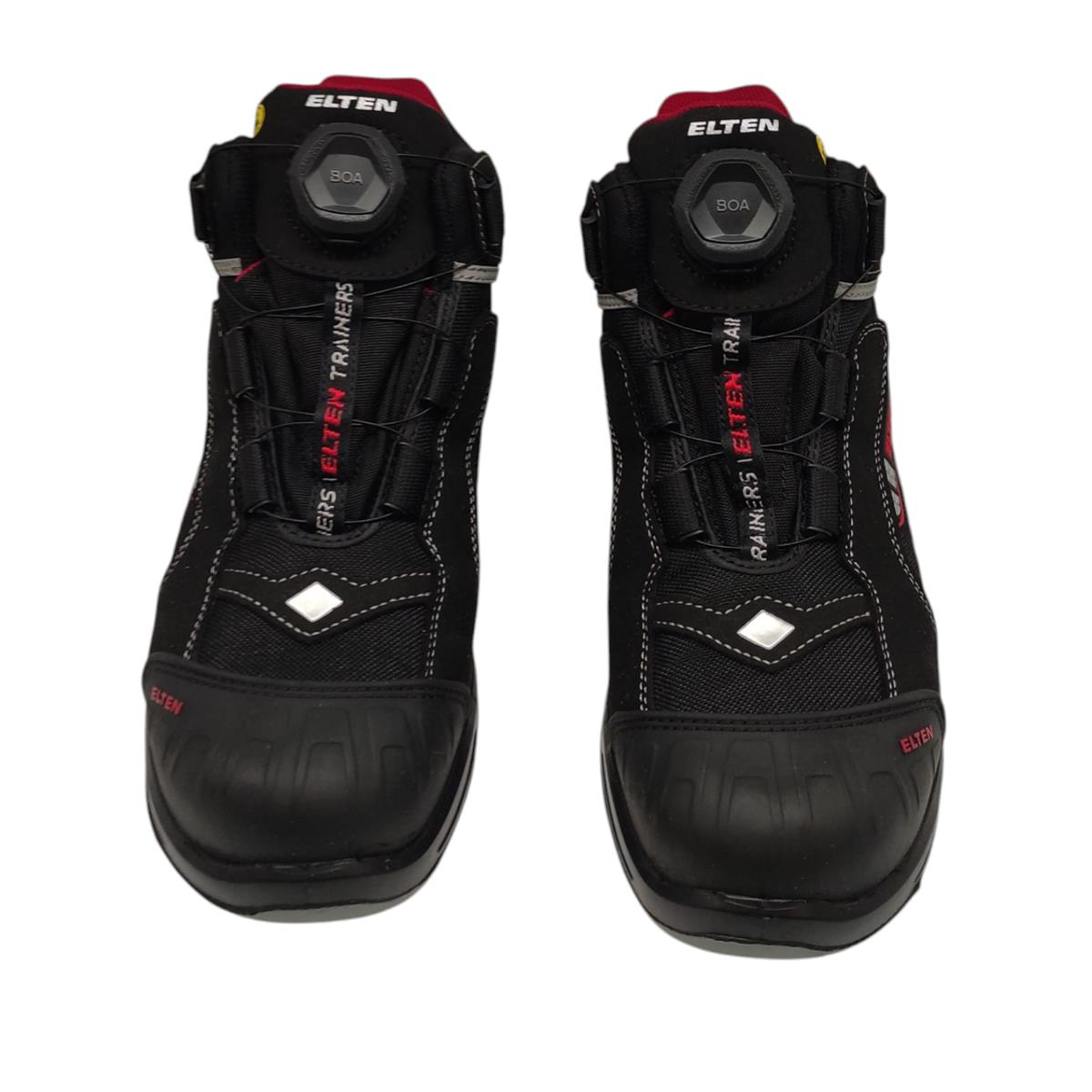 Elten Sander XXT Pro BOA ESD S3 Sicherheitsschuhe Herren Schwarz Rot Gr 43