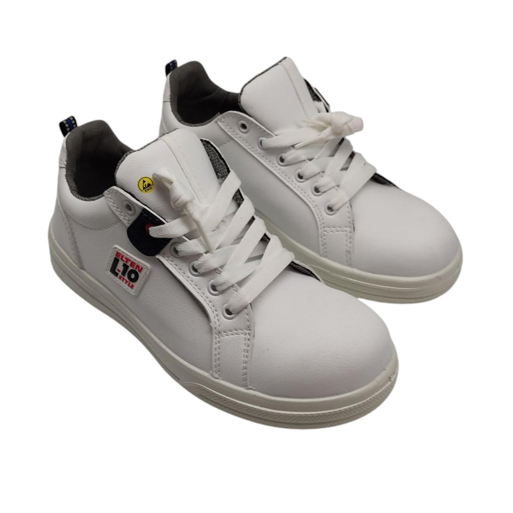 ELTEN GHOST Low Sicherheitsschuhe Damen Herren Textil weiß S3 ESD Größe 39