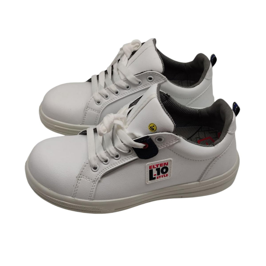 ELTEN GHOST Low Sicherheitsschuhe Damen Herren Textil weiß S3 ESD Größe 39