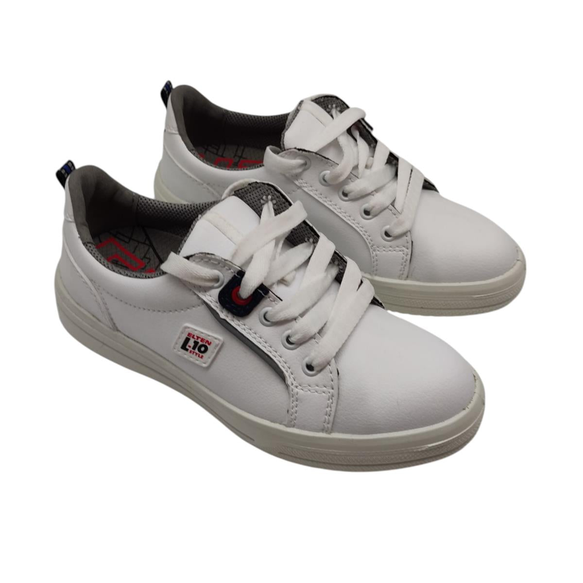 Sicherheitsschuhe ELTEN GHOST Lady Low ESD S3  Stahlkappe, weiß, Größe 36