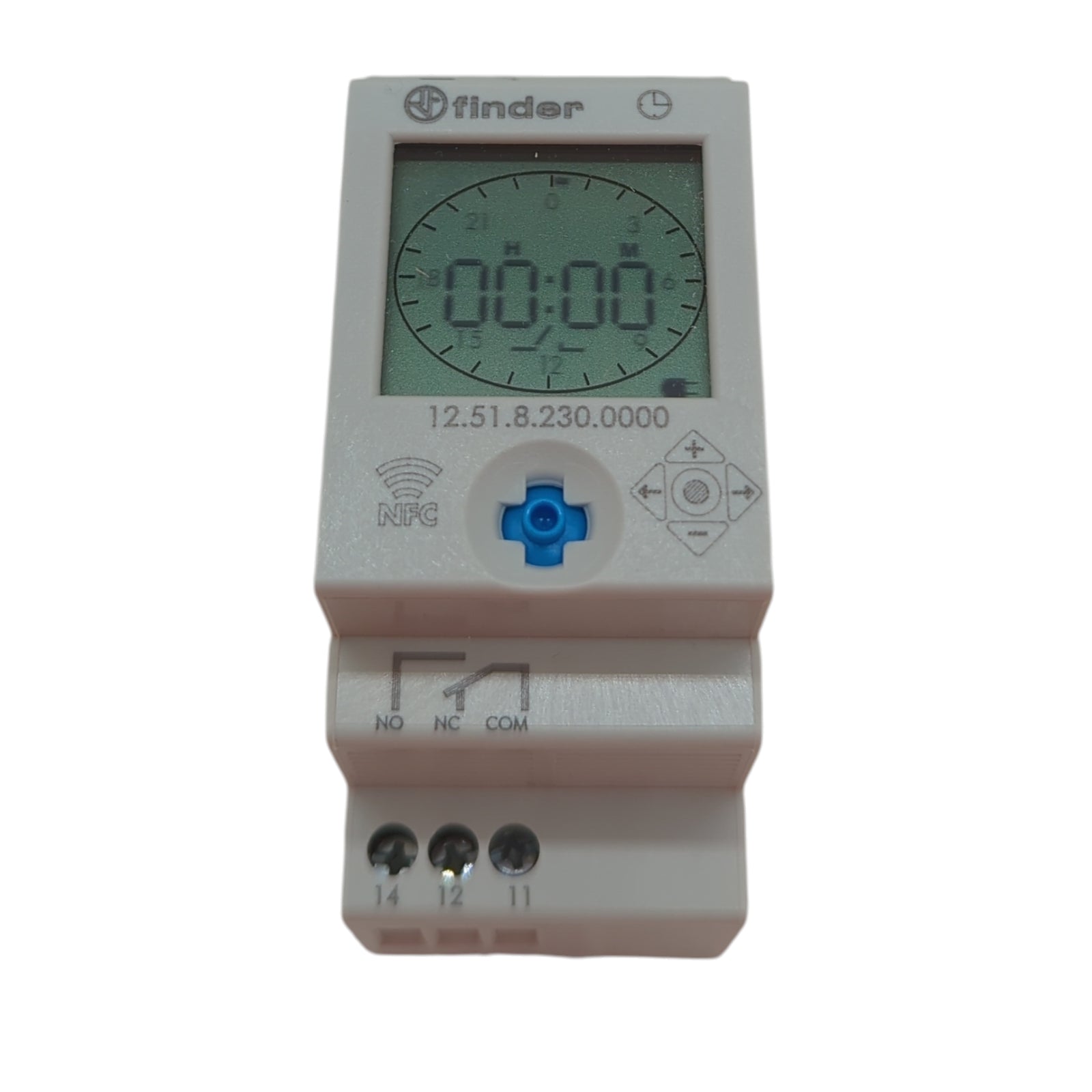 Finder Serie 12 Digitaler NFC-Schalter für Tag/Woche Typ