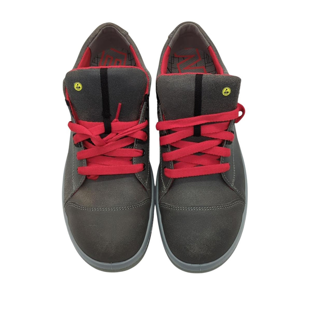 Elten Vintage Low S3 ESD 721071 Unisex Sicherheitsschuhe grau Größe 46