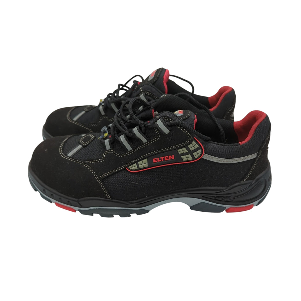 Elten Senex ESD S3 Arbeitsschuhe leicht sportlich Kunststoffkappe Gr 45 Schwarz