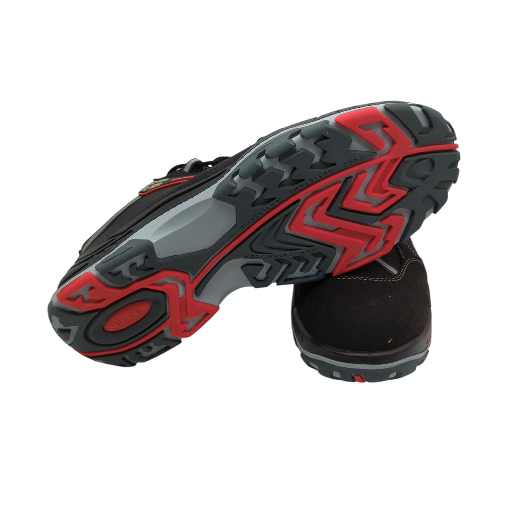 Elten Senex ESD S3 Arbeitsschuhe leicht sportlich Kunststoffkappe Gr 45 Schwarz