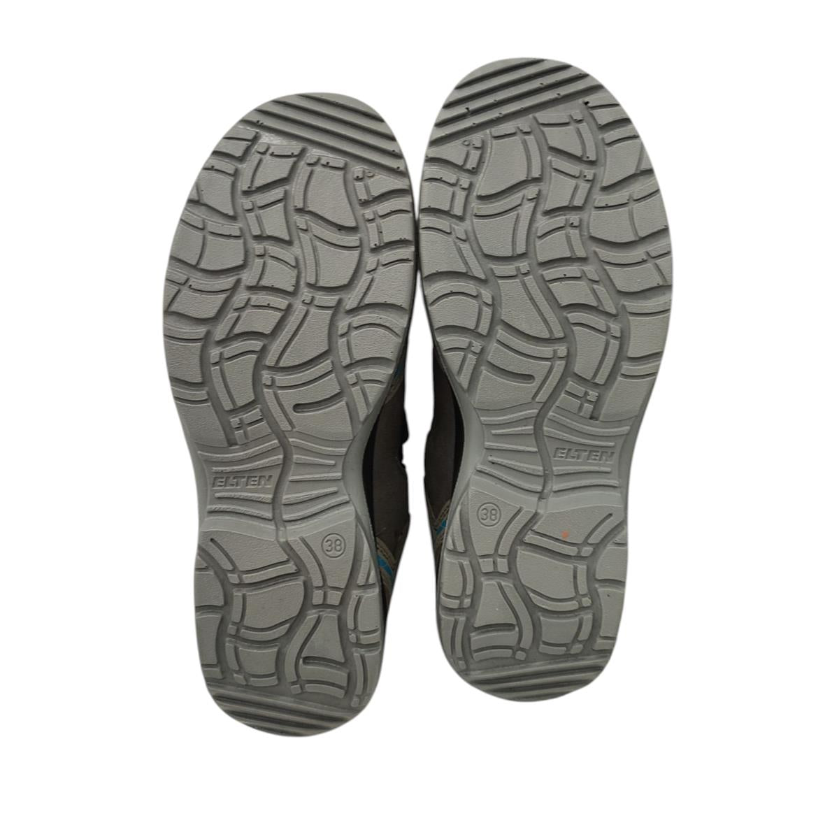 Elten Damen Sicherheitsschuhe Mila Aqua Easy ESD S1 leicht Gr 38 Grau Türkis