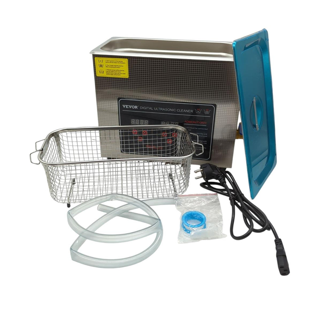 VEVOR Ultraschallreiniger Edelstahl Heizung Timer Display 6 L