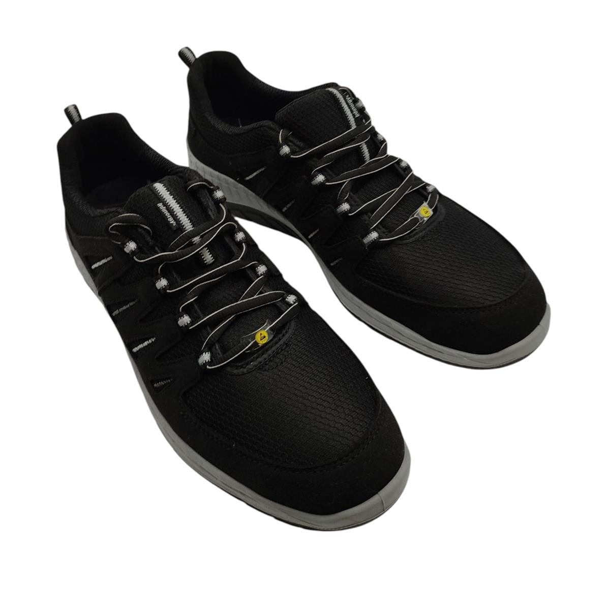 ELTEN Sicherheitsschuhe Maddox Black-Grey Low ESD S3S, Gr.46