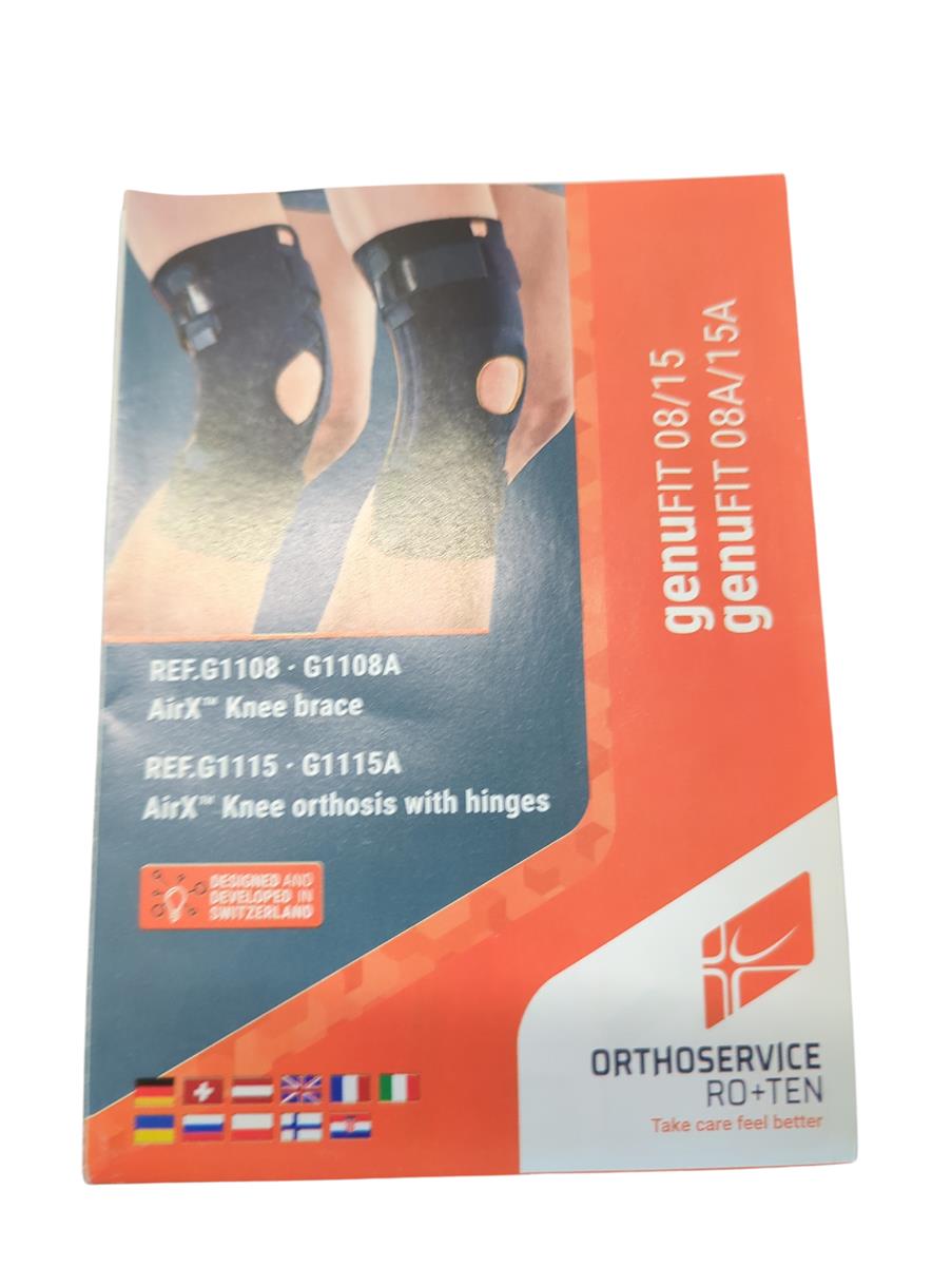 ROTEN Genufit15 Kniebandage AirX-Material Größe M