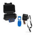 Pulox PO-200 Pulsoximeter Set blau einfache Anwendung am Finger schnelle Ergebnisermittlung