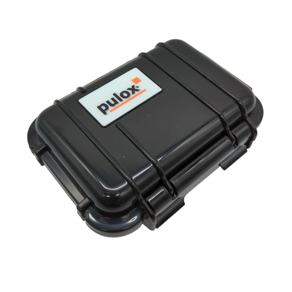 Pulox PO-200 Pulsoximeter Set blau einfache Anwendung am Finger schnelle Ergebnisermittlung