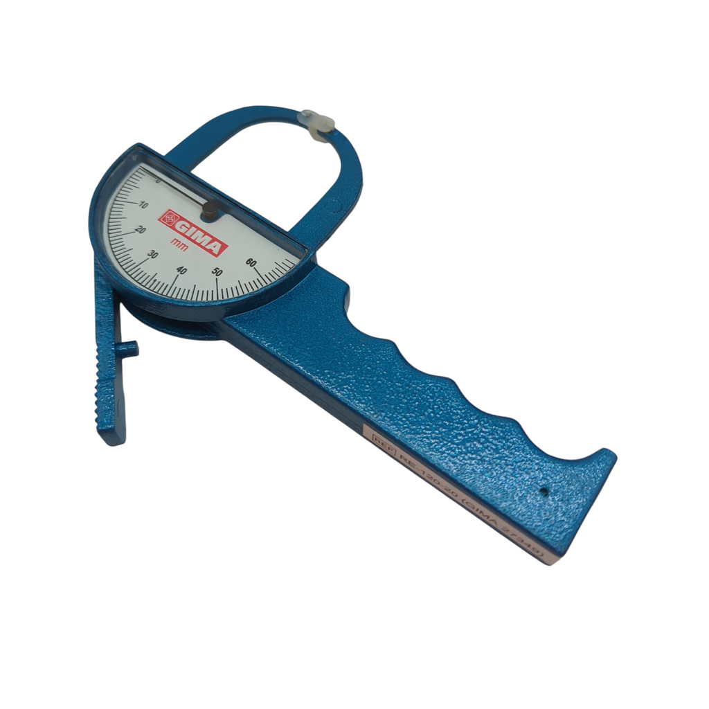 GIMA Plicometro Fat-2 Aluminiumgerät zur Messung des Körperfettanteils