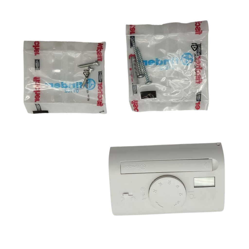Finder 1T4190030000PAS Manueller Thermostat Weiß