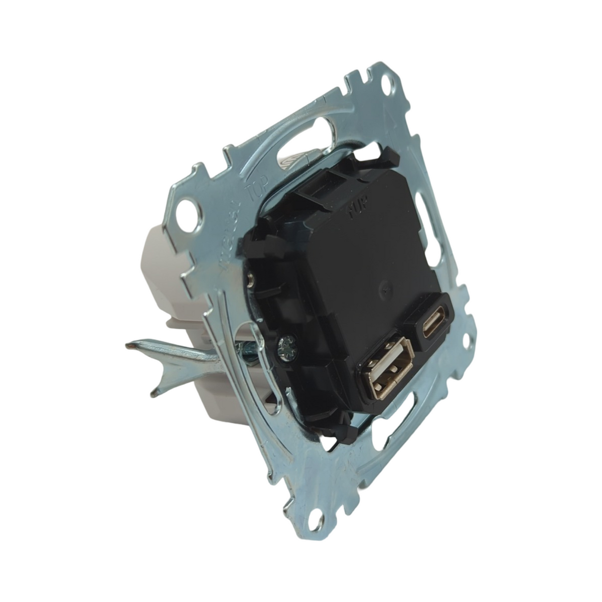 Merten MEG4366-0120 USB Ladestation-Einsatz Typ A+C Power-Delivery 45W