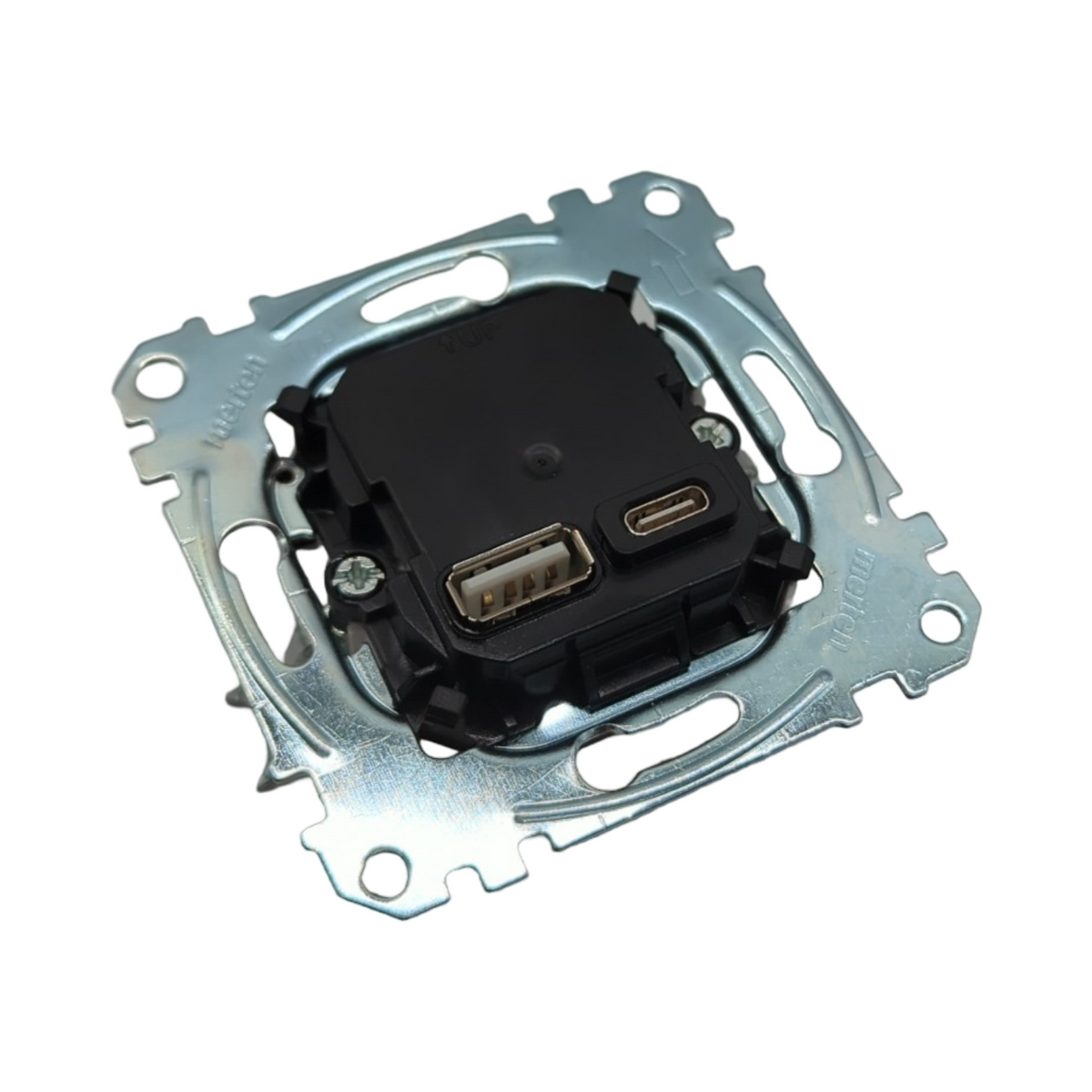 Merten MEG4366-0120 USB Ladestation-Einsatz Typ A+C Power-Delivery 45W
