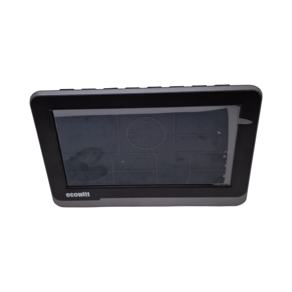 Ecowitt WS69 Wetterstation WiFi 7-in-1 Solarsensor außen LCD-Farbdisplay 7,5 Zoll