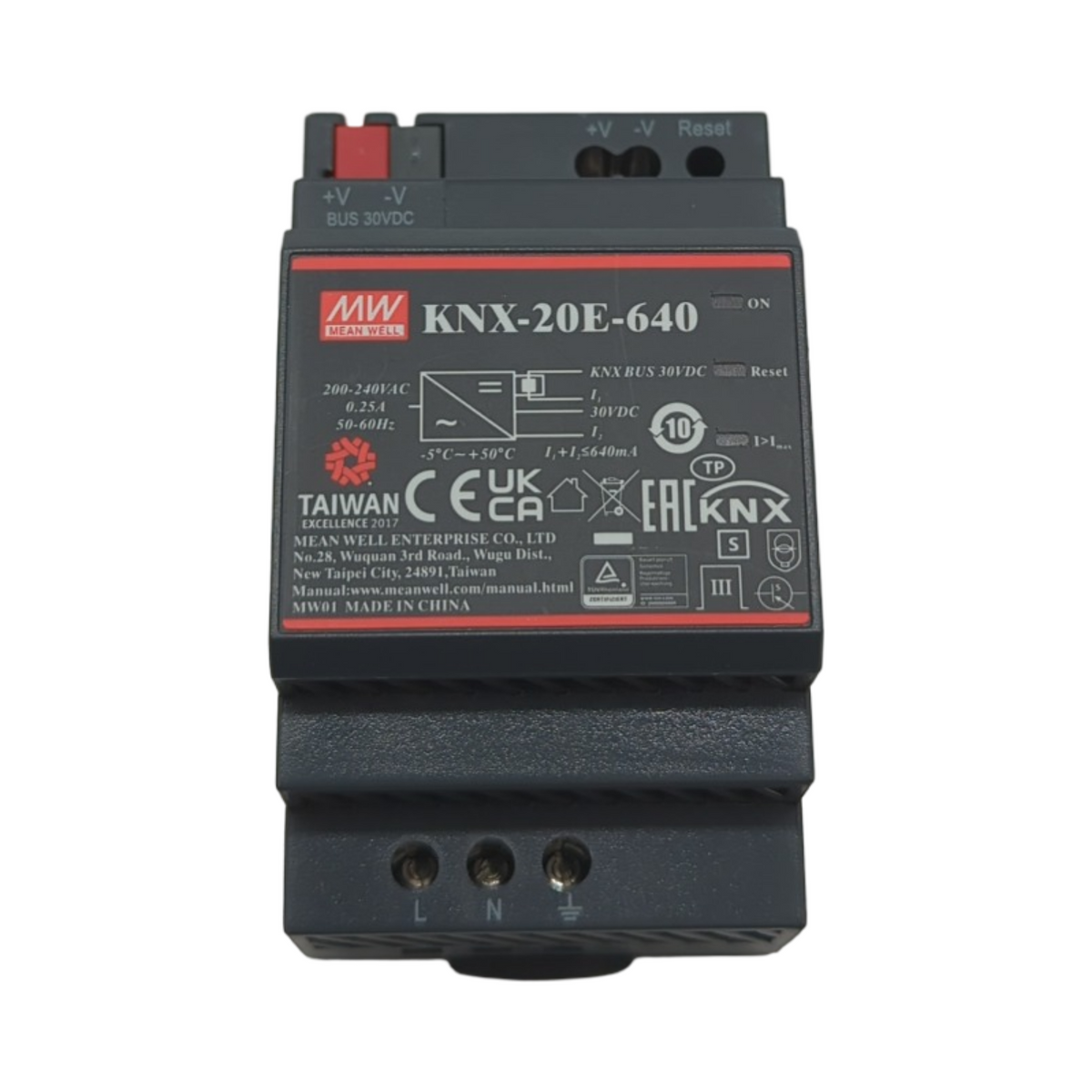 Meanwell KNX-20E-640 LED Netzteil 19,2W 640mA 30V KNX