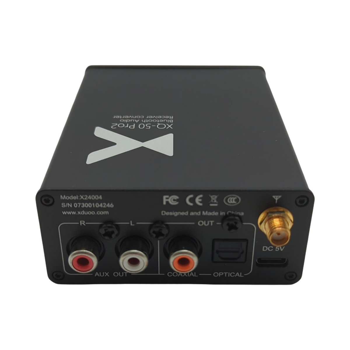 xDuoo XQ-50 Pro2 HIFI Audio Bluetooth Empfänger Konverter CS8406 QCC5125 Bluetooth 5.1 LDAC ES9018K2M USB DAC verlustfrei