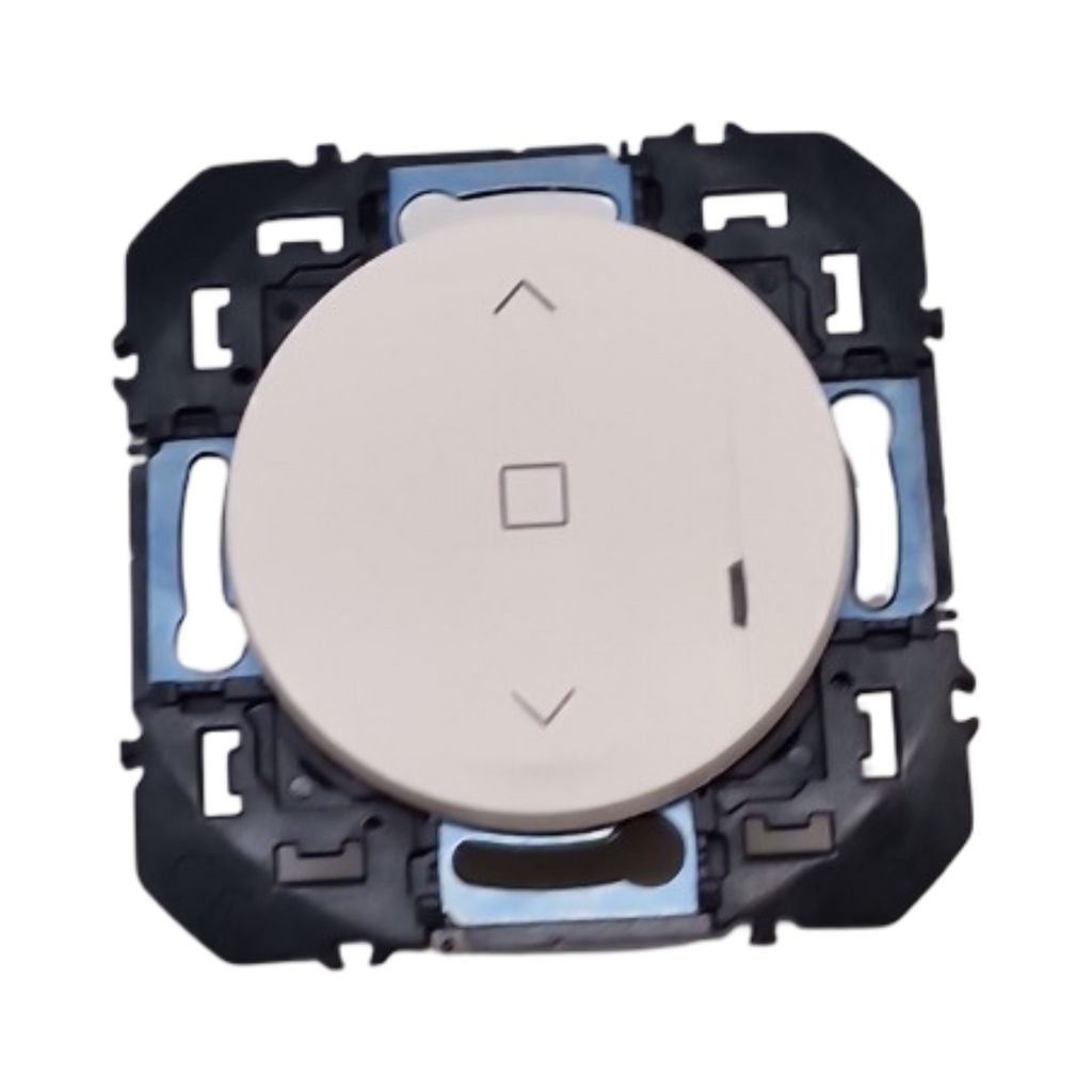 Dooxie with Netatmo Interrupteur Filaire mit Neutralleiter Elektroschalter für Rollladen und Jalousien weiß IP41 Wandmontage B...
