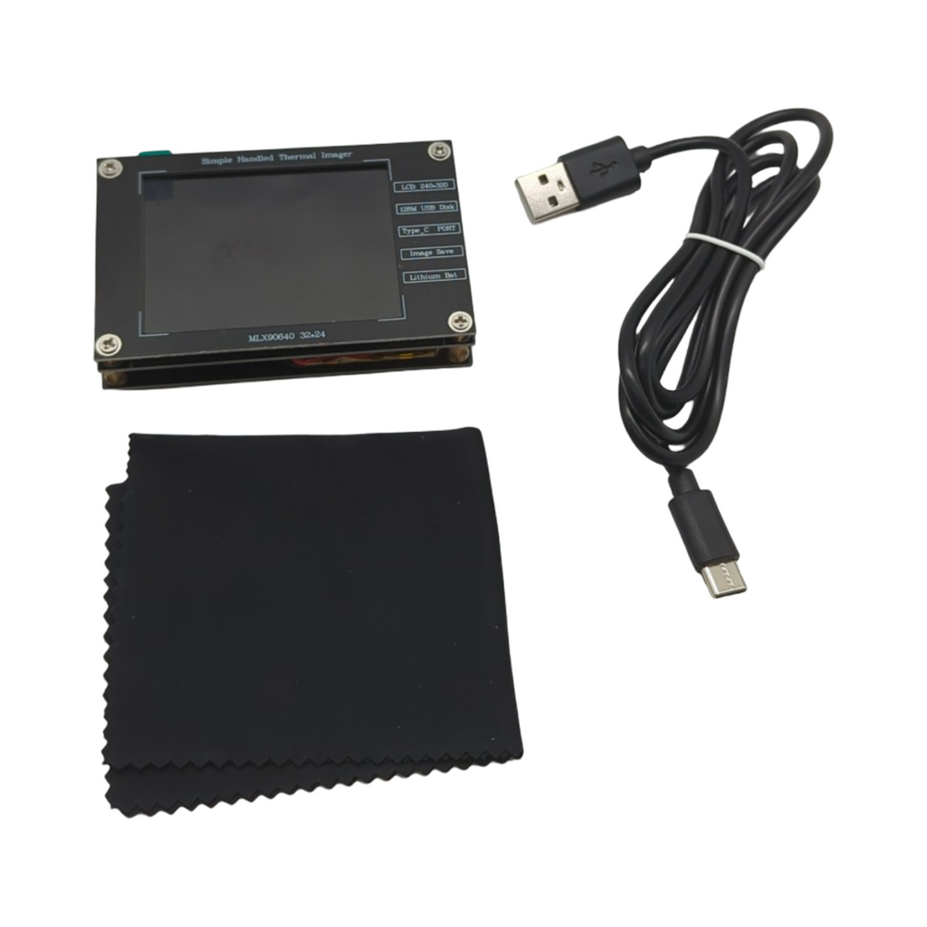 Wärmebildkamera 2,8 Zoll Infrarotkamera 320x240 USB-C-Aufladung SPI-Flash-Chip Temperaturbereich -40 bis +300