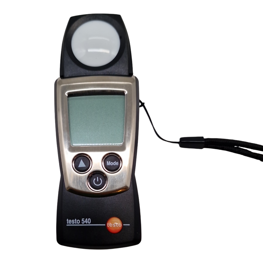 Testo 540 Beleuchtungsstärke-Messgerät handlich inklusive Schutzkappe Kalibrier-Protokoll Batterien
