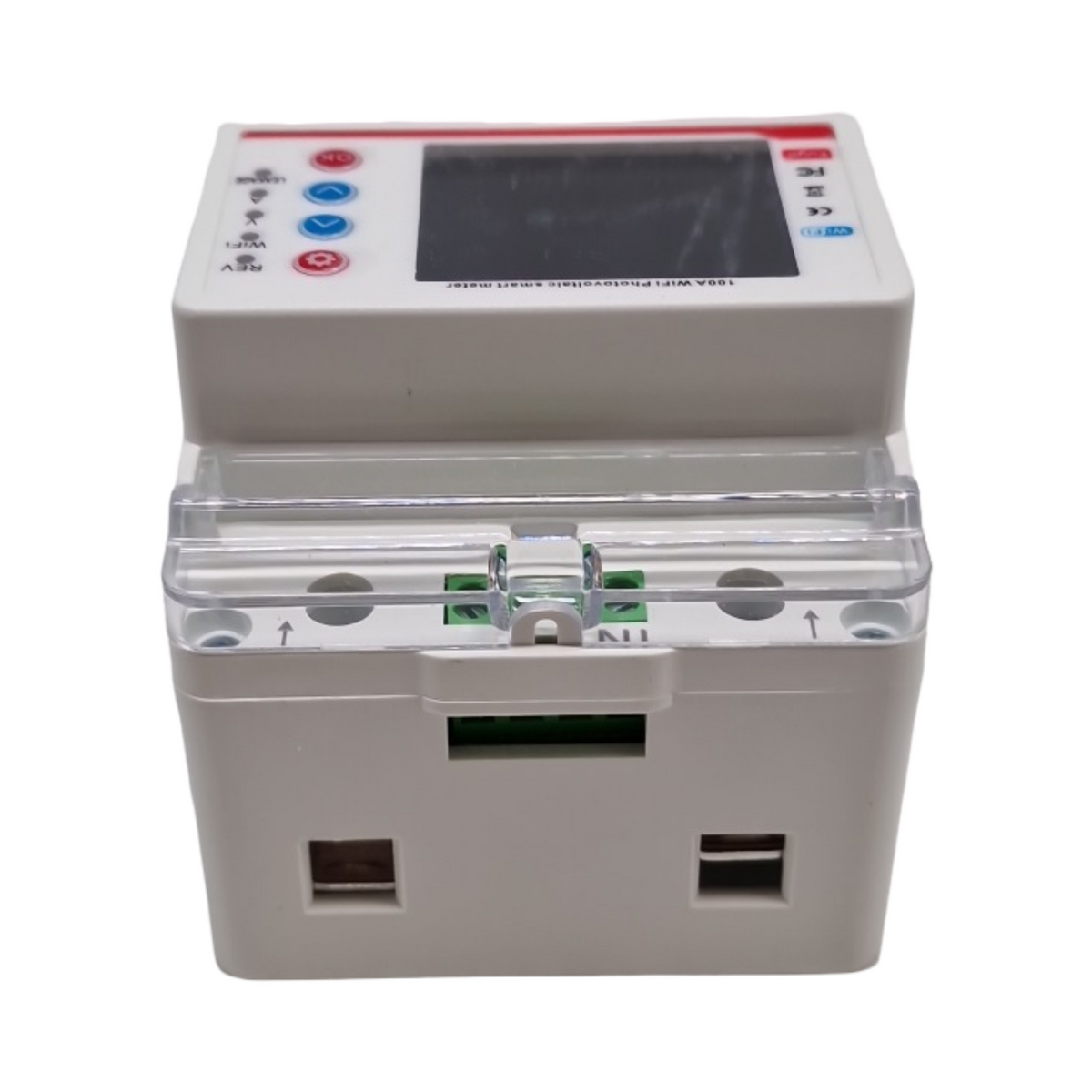 SiRyder Smart Meter Stromzähler WLAN 100A AC80-300V 1-Phasen bidirektional für Tuya