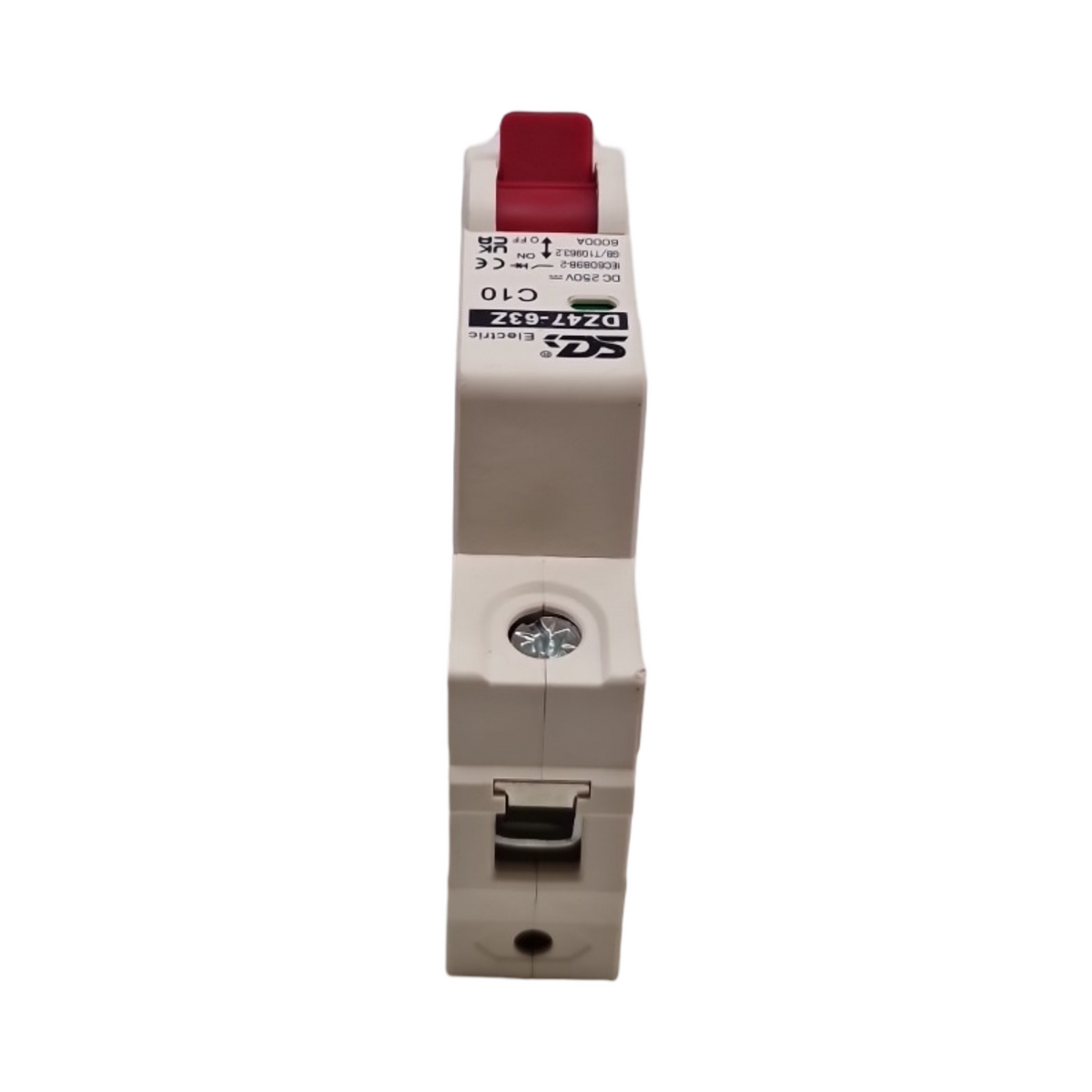 DZ47-63Z 1P 10A Leitungsschutzschalter Set Überstromschutz DC 4 Stück