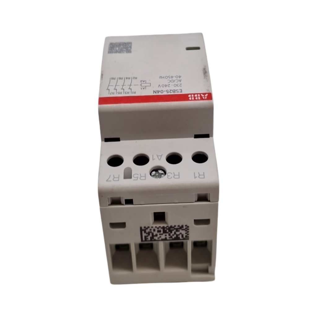 ABB ESB25-04N-06 Installationsschütz 4-polig Öffner 25A 230–240V AC/DC geräuscharm 36mm DIN-Hutschiene