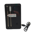 BFOUR Fleischthermometer kabellos 2 Sonden Bluetooth Grillthermometer Smart Base LCD-Display APP-Steuerung digital f...