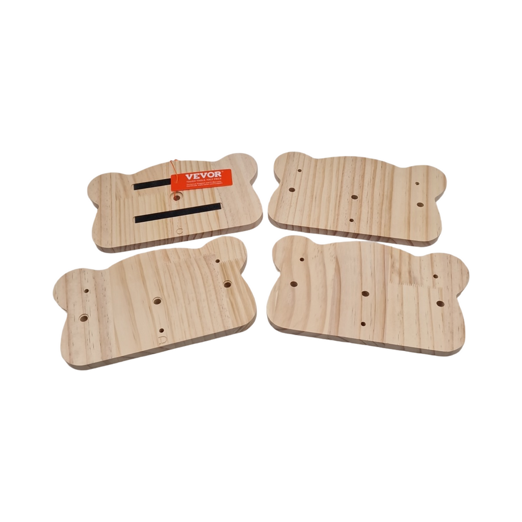 VEVOR Kratzbaum 4 Ebenen Wandmöbel-Set für Katzen wandmontiertes Katzenregal mit 4 Sprungbrettern bis zu 18kg 12mm Katzensitz 4 Sprungbrettern, wandmontiertes schwebendes Katzenregal bis zu18kg,12 mm Katzensitzstan...
