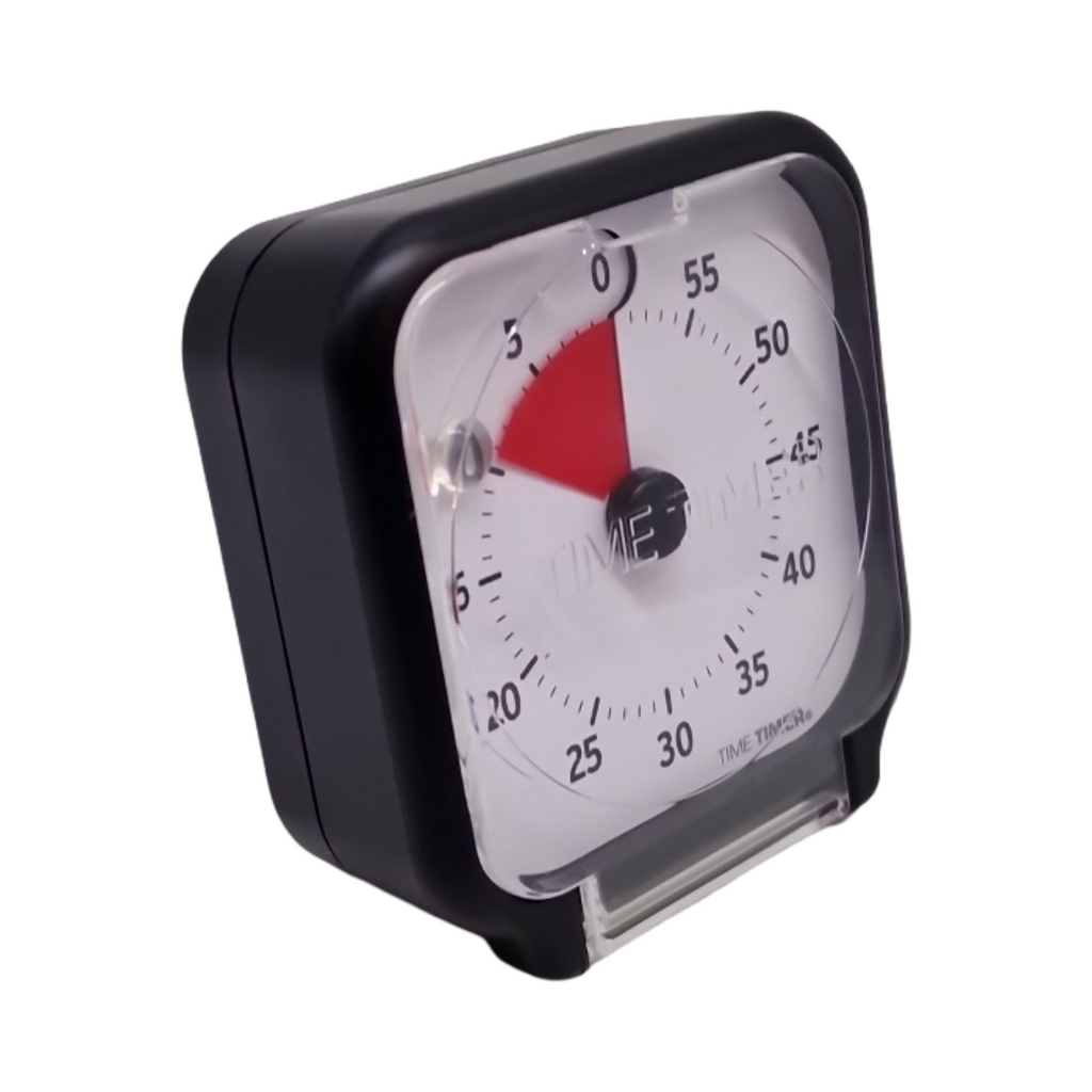 Time Timer Original Pocket Timer 60 Minuten Visuell Analog Optionaler Alarm Schwarz